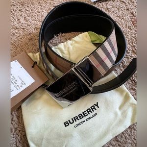 Burberry belt size 85